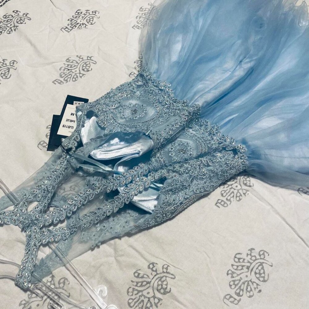 Light Blue FORYOUDRESS - Picture 2 of 4